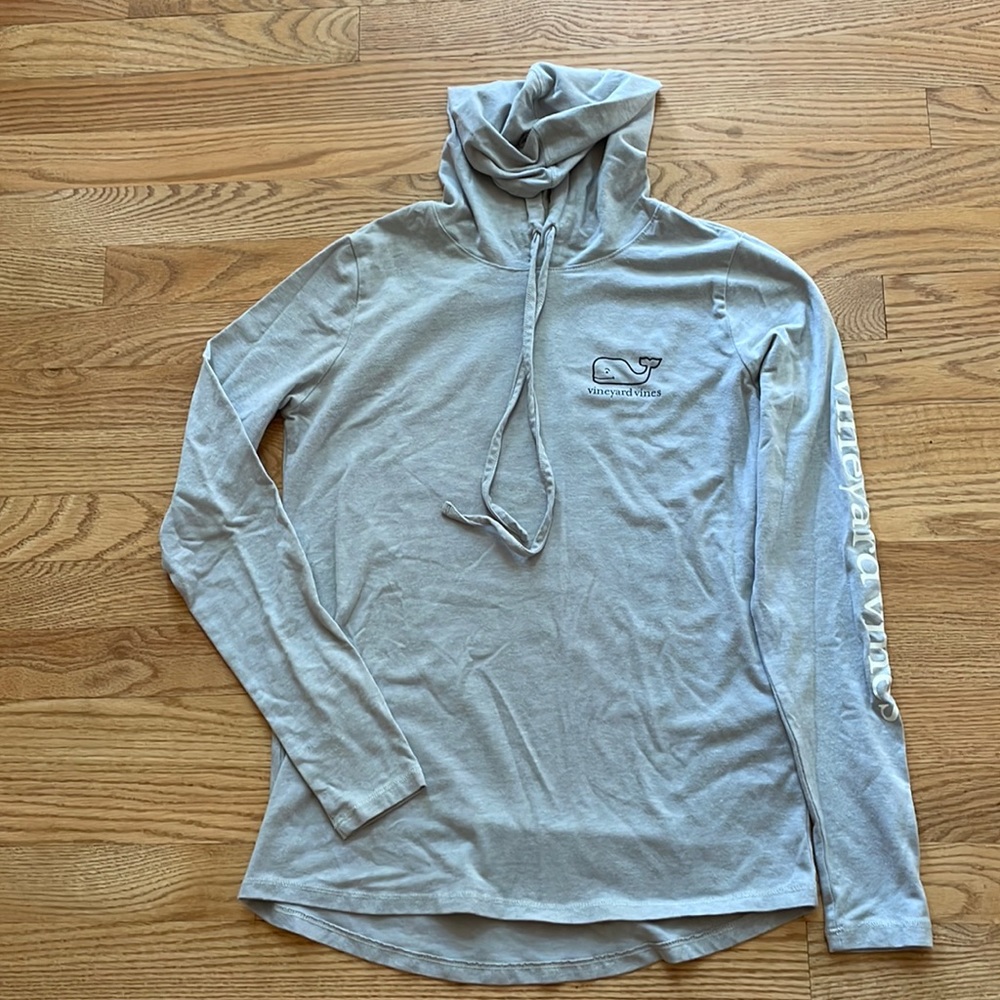 Vineyard Vines XXS Edgartown long sleeve hoodie t shirt